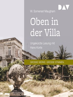 cover image of Oben in der Villa